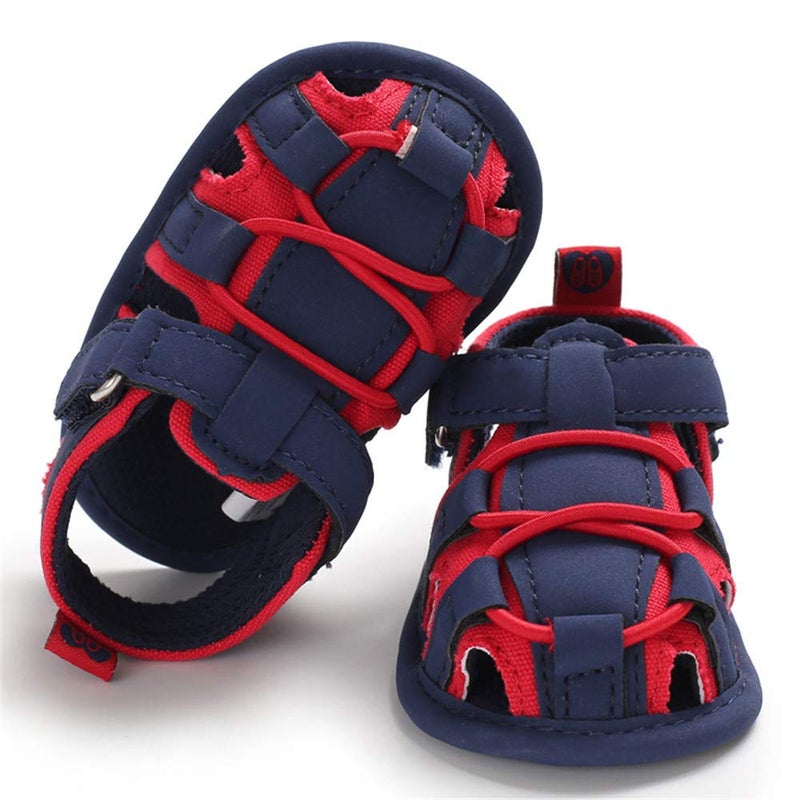 HsdsBebe Infant Baby Boys Girls Summer Beach Sandals Breathable Athletic Anti-slip Soft Sole Newborn First Walker Crib Shoes - Image 4